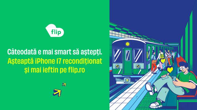 <b>Câteodată e mai smart să aștepți; așteaptǎ iPhone17 recondiționat și mai ieftin pe Flip ro</b>În septembrie, toată atenția se îndreaptă către lansarea mult așteptatului iPhone 17. Un moment care aduce cu el hype, cozi, liste de așteptare și conversații peste tot, de la social media, până la birou și cafenea. În timp ce mulți se grăbesc să fie..