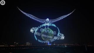 China stabilește un nou record mondial - peste 22.500 de drone au zburat simultan într-un spectacol ce a fost inclus în Guinness World Records