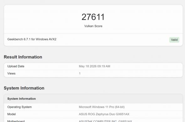 ASUS ROG Zephyrus Duo 2026 (2026) - GeekBench: GeekBench (1).jpg