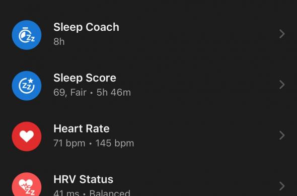 Garmin Index Sleep Monitor - Aplicația Connect (Monitorizare somn): Photo 07.09.2025, 15 02 07.jpg