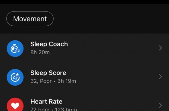 Garmin Index Sleep Monitor - Aplicația Connect (Monitorizare somn): Photo 07.09.2025, 15 02 03.jpg