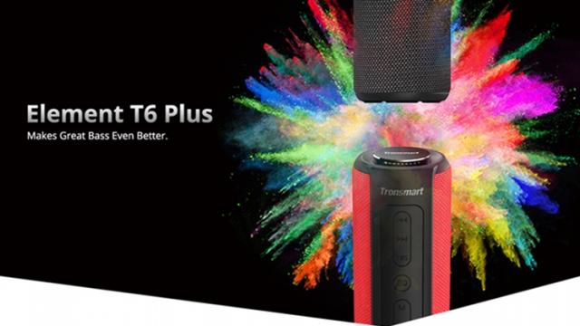 <b>Boxa portabilă Tronsmart Element T6 Plus cu putere de 40W disponibilă acum și în depozitul european GeekBuying</b>O boxă tare interesantă despre care v-am mai vorbit într-un articol anterior este și Tronsmart Element T6 Plus, dispozitiv pe care l-am primit recent în teste și pe care o să vi-l prezentăm curând detaliat pe site. Între timp