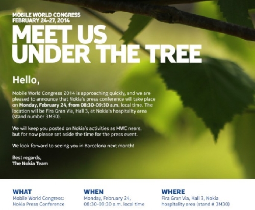 Live Blogging Eveniment Nokia MWC 2014 - lansare Nokia X cu Android, noi modele Windows Phone - imaginea 1