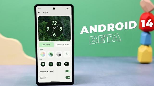 <b>Android 14 aduce un lockscreen regândit, ușor de personalizat, disponibil în actualizarea Beta 3</b>Ieri a debutat oficial Android 14 în varianta Beta 3, moment în care platforma a ajuns la stabilitate, iar toate funcțiile disponibile în variantă finală au devenit disponibile. Ei bine, odată cu această versiune apare și un lockscreen nou, regândit