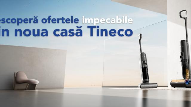<b>Tineco își lansează propriul magazin online în România și vine cu oferte speciale pentru aspiratoarele din portofoliu</b>Tineco este un nume nou pentru noi, în ideea în care oficial produsele sale au ajuns local din martie 2025, dar la activ acest brand are zeci de ani la activ. S-a fondat în 1998 iar primul său aspirator robot inteligent se lansa în 2019