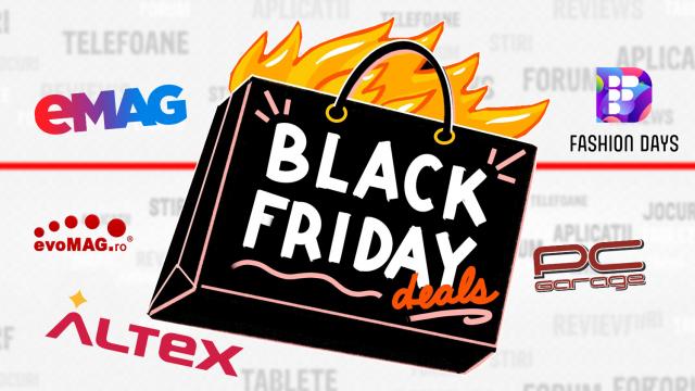 <b>Listă magazine Black Friday 2025; Informații despre reduceri și data de start/final</b>Iată-ne la mijloc de lună octombrie și la primul eveniment de presă care anunță campaniile de Black Friday, cel mai mare eveniment de shopping pe care cu toții îl așteptăm să vină cât mai repede. Fie am pus ochii pe ceva anume