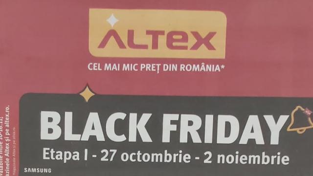 <b> Ce ne-a pregătit ALTEX de Black Friday? Catalogul pentru valul 1 de oferte (28.10 - 2.11) este aici!</b>După ce Flanco a dat startul campaniei de Black Friday vinerea trecută, iată că, după cum era de așteptat, primul val de reduceri vine și la Altex începând din această săptămână. Mai exact, de pe 27 octombrie, de la miezul nopții, campania va fi activă