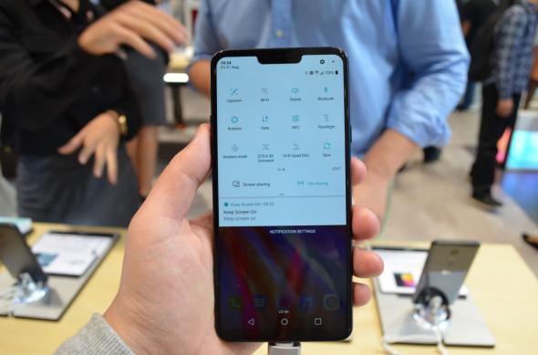 LG G7 Fit, fotografii hands-on de la IFA 2018: LG-G7-Fit-hands-on_009.JPG