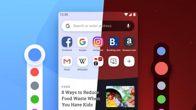 <b>După Dark Mode vine şi Red Mode, Blue Mode şi altele; Opera popularizează această funcţionalitate în browserul său Android</b>Dacă toată lumea vorbeşte despre Dark Mode şi Night Mode, iată că vine Opera implementând o sumedenie de alte moduri de culoare în browserul său de pe Android. Mai nou avem Red Mode, Blue Mode şi Purple Mode, dar