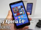 Sony Xperia E4 Unboxing: experienta Xperia, în versiunea low end, cu preţ accesibil (Video)