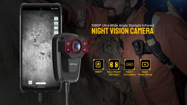 <b>Ulefone a lansat o cameră externă cu vedere “Night Vision” pentru smartphone-uri, care poate filma la calitate Full HD</b>Ulefone este un producător cunoscut pentru smartphone-urile sale robuste, cu baterii generoase, de până la 13.000 mAh și prețuri atractive. Ei bine, aceștia au prezentat un nou accesoriu pentru smartphone-uri. Este vorba despre o cameră externă cu