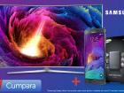 Achiziția unui televizor Samsung de nouă generație vă aduce la MarketOnline un Galaxy Note 4 cadou