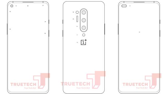 <b>OnePlus 8 Pro îşi dezvăluie schiţele şi confirmă o cameră quad, cameră selfie decupată în ecran</b>Nu suntem deloc străini de scăpări legate de OnePlus 8 Pro, mai ales după ce telefonul a apărut sub formă de prototip într-o fotografie la început de lună. Am văzut şi scăpări legate de un ecran de 120 Hz, iar acum apar schiţe şi scheme ce dezvăluie preze