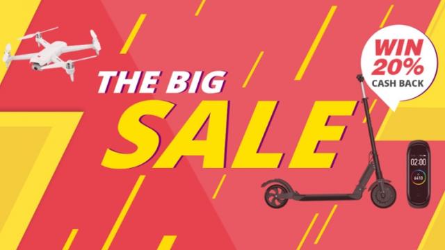 <b>GeekBuying dă startul unei noi campanii de reduceri! Puteți câștiga un Xiaomi Mi 9 la o tombolă specială</b>Din partea celor de la GeekBuying.com vine astăzi o nouă campanie de reduceri intitulată "The Big Sale" - ofertă în cadrul căreia ni se promit tăieri de prețuri de până la 70% la o gamă variată de produse