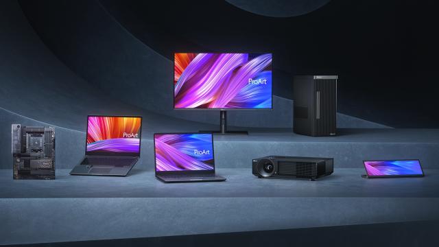 <b>ASUS anunţă noi produse pentru creatori, din gama ProArt: ProArt Station PD5, ProArt Display OLED PA32DC + altele</b>ASUS a extins la început de septembrie lineup-ul ProArt, lansând o serie de produse adresate creativilor. E vorba despre un desktop, laptop, mouse, proiector şi altele. Ele au fost prezentate în cadrul evenimentului "Create the Uncreated" şi acestea sunt