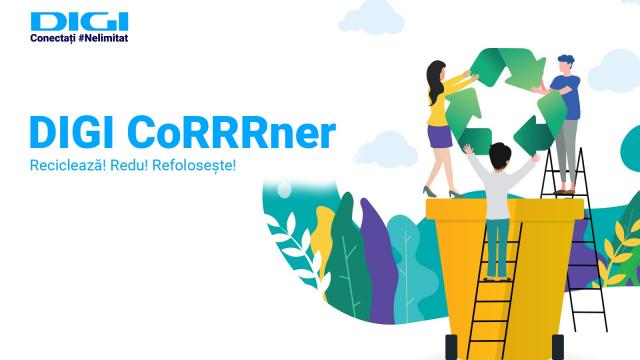 <b>Digi lansează Digi CoRRRner, spaţiu special amenajat în magazinele sale pentru colectarea deşeurilor electronice</b>RCS & RDS ne informează astăzi că Digi a lansat Digi CoRRRner, un spaţiu special amenajat în magazinele Digi pentru colectarea de deşeuri electronice, baterii şi acumulatori
