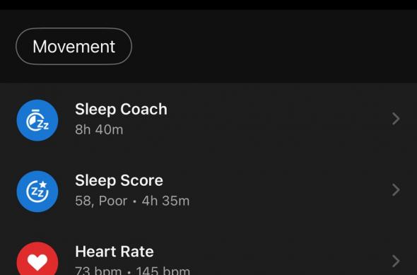 Garmin Forerunner 70 - Aplicația Connect (Screenshots): Photo 23-05-2026, 16 59 05.jpg