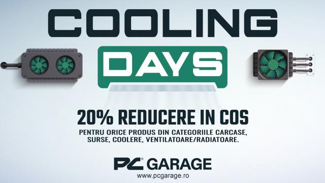 <b>PC Garage anunță Cooling Days: 20% reducere pentru carcase, surse, coolere și ventilatoare; Ce avem în ofertă?</b>PC Garage este cu siguranță un retailer cunoscut în rândurile gamerilor și profesioniștilor, reper pentru toți pasionații de tehnologie. Ei bine, retailerul tocmai a anunțat campania „Cooling Days”, valabilă în perioada 15 iulie - 28 iulie 2024