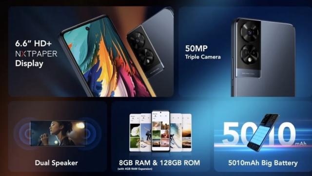 <b>MWC 2024: TCL lansează 7 smartphone-uri sub seria TCL 50 în Europa, inclusiv două variante cu display NxtPaper</b>TCL a prezentat smartphone-uri din seria TCL 50 în urmă cu ceva timp în SUA. Ei bine, iată că în 2024 ele sosesc în Europa și au fost oficial lansate în cadrul MWC 2024, târg tehnologic organizat în Barcelona. E vorba despre 7 telefoane aparent