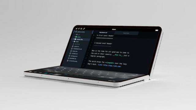 <b>Aluzii la Andromeda / Surface Phone apar într-o prezentare nouă Microsoft; Pliabilul încă e în lucru</b>Povestea din spatele lui Surface Phone, dispozitiv cunoscut mai nou drept Andromeda, continuă și la mijloc de toamnă când descoperim o serie de indicii cu privire la faptul că terminalul este în lucru. Detalii apar chiar în cadrul unei