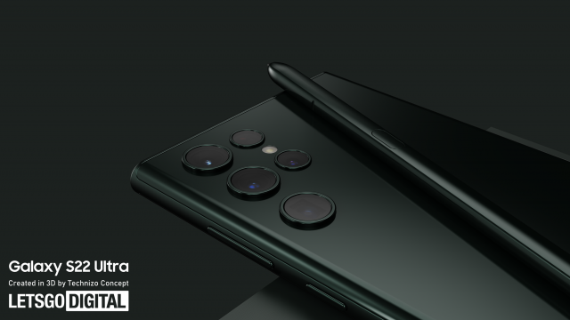 <b>Samsung Galaxy S22 Ultra/Note va sosi pe o nuanță elegantă intitulată "Burnham Green"; Avem randări + detalii noi despre cameră (captură macro)</b>Seria de smartphone-uri Samsung Galaxy S22 continuă să bifeze leak-uri în mediul online, iar astăzi apare o veste proaspătă referitoare la variantele de culoare în care va sosi modelul Ultra/Note. Dacă în materialul anterior eram informați că