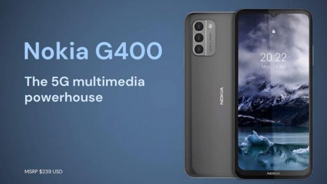 <b>CES 2022: Nokia G400 devine oficial cu ecran 120Hz și 5G; Debutează și Nokia G100, C100, C200</b>Târgul de tehnologie CES 2022 și-a deschis porțile pentru presă și anunțurile nu întârzie să apară. După ce mai devreme aflam detalii despre lansarea lui Galaxy S21 FE, acum HMD Global intră în scenă cu 3 noi smartphone-uri accesibile