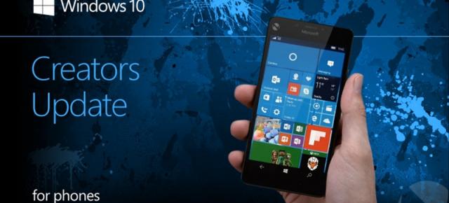 Windows 10 Mobile Creators Update începe a fi distribuit către smartphone-urile compatibile