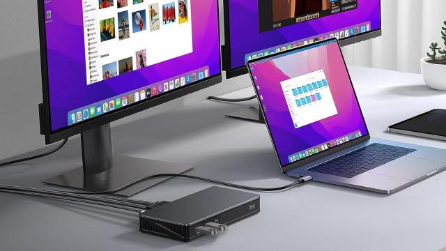 <b>E LUNI e AMAZON: stație docking Revodok 9 în 1 cu HDMI 4K, USB-C PD și Ethernet – upgrade instant pentru laptopul tău</b>Începem săptămâna cu un gadget care îți face viața mai ușoară: stația docking Revodok 9 în 1! Dacă simți că laptopul tău nu mai face față tuturor dispozitivelor pe care vrei să le conectezi, atunci stația docking Revodok 9 în 1 este exact ce-ți trebuie!