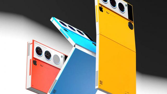 <b>Aşa arată iPhone Flip în viziunea unui designer obsedat de estetica proto-Apple</b>S-a vorbit mult despre primele iPhone-uri pliabile și încă nu este clar ce format va adopta Apple. iPhone Fold pare să fie favorit, deși unii cred că și iPhone Flip este o posibilitate. Printre aceștia se numără și designerul Braz de Pina