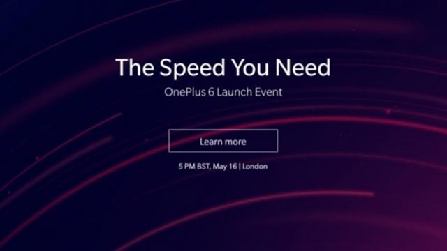 <b>OnePlus 6 va fi anunţat pe 16 mai în Londra; OnePlus confirmă evenimentul şi alte lansări locale</b>În vreme ce majoritatea dotărilor hardware pregătite pentru flagship-ul OnePlus 6 ne sunt cunoscute de multă vreme, mai exista un detaliu pe care doream să îl aflăm, cel ce presupune data lansării oficiale. Astăzi vine și această informație