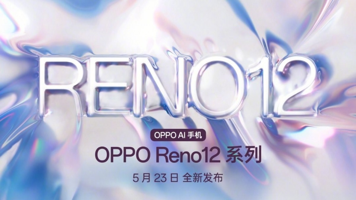 OPPO Reno12 vine pe data de 23 mai, serie de smartphone-uri ce include și un model Pro
