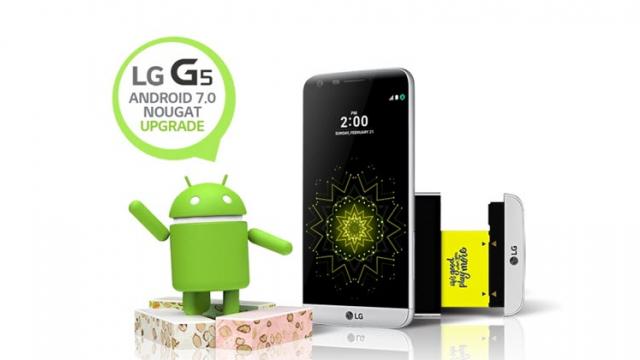 <b>Flagship-ul LG G5 primește actualizarea la Android 7.0 Nougat în Coreea de Sud</b>Începând de astăzi, flagship-ul LG G5 începe a primi actualizarea la Android 7.0 Nougat - release ce ajunge pentru început în Coreea de Sud. Pachetul software este așteptat să fie distribuit în săptămânile ce urmează și în alte regiuni din jurul lumii,