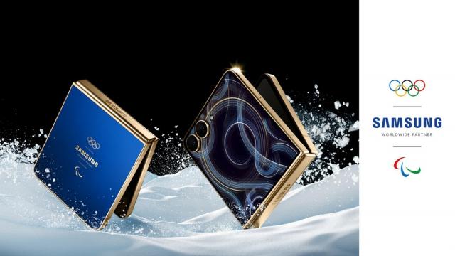 <b>Samsung personalizează Galaxy Flip7 pentru Jocurile Olimpice, cu design inspirat de Milano Cortina 2026</b>Samsung a prezentat oficial la început de săptămână Galaxy Z Flip7 Olympic Edition, un model special creat pentru Jocurile Olimpice de iarnă Milano Cortina 2026. Dispozitivul nu va ajunge în magazine, fiind destinat exclusiv celor