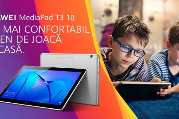 Tabletele Huawei MediaPad beneficiază de oferte speciale în această perioadă, fiind accesorii ideale pentru proiectele de la distanță și entertainment