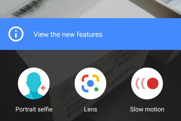 Interfață grafică cameră Sony Xperia 5