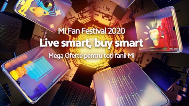 <b>Xiaomi Mi Fan Festival are loc între 7 şi 13 aprilie: festival al reducerilor la telefoane şi dispozitive inteligente</b>Timp de 7 zile Xiaomi va oferi oferte speciale la telefoane mobile, dar şi produse din gama ecosistem. Produsele participante sunt în prima fază Redmi 8, Redmi Note 8T, Mi Note 10 şi Mi Note 10 Pro. 2020 e un an special pentru Xiaomi, care aniversează..