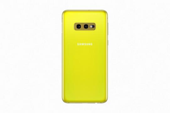 Samsung Galaxy S10e - Fotografii oficiale: Galaxy S10e Canary Yellow.jpg