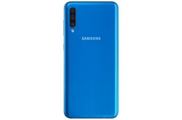 Samsung Galaxy A50, fotografii oficiale: A50_Back_Blue.jpg