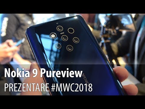 Nokia 9 Pureview - Prezentare video hands-on de la MWC 2019 din Barcelona