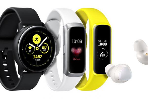 Noul ceas Samsung Galaxy Watch Active îţi monitorizează tensiunea arterială; Debutează alături de Galaxy Buds şi Galaxy Fit