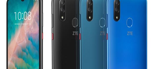 MWC 2019: ZTE Axon 10 Pro este încă un smartphone 5G, cu cititor de amprente în ecran; Debutează şi modelele ZTE Blade V10