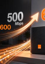 Ai Fibră 500 de la Orange? Unii clienți primesc automat upgrade la 600 Mbps, fără costuri suplimentare