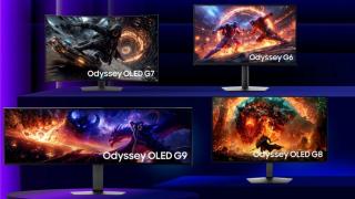 Refresh rate IMENS pentru noul monitor Samsung: 1100 Hz; Samsung dezvăluie şi un model OLED de 360 Hz, noutăți Odyssey la Gamescom