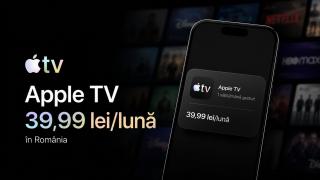 Apple TV pornește în România la 39,99 lei pe lună; După luni de indicii, abonamentul devine cert