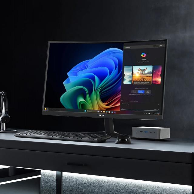 Acer Veriton RI110 AI, mini PC de 630 g cu 96 GB RAM și 10 GbE prezentat la IFA 2026
