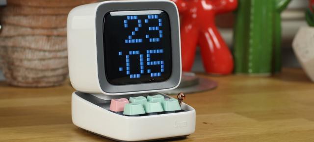 E LUNI e AMAZON: Divoom Ditoo este o boxă Bluetooth multifuncțională cu iluminare LED; Poate rula jocuri retro, afișa ora și alte jocuri de lumini interactive