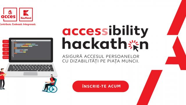 <b>Kaufland România organizează Accessibility Hackathon în scopul de a găsi soluții pentru integrarea persoanelor cu dizabilități pe piața muncii</b>Kaufland România este un angajator de top ce sprijină diversitatea și egalitatea de șanse. Recent, a fost anunțată lansarea primului hackathon social organizat de companie sub sloganul “Contribuie. Codează. Integrează