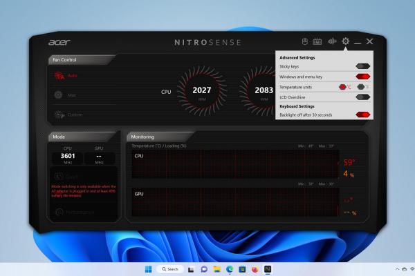 Acer Nitro 5 - Screenshots