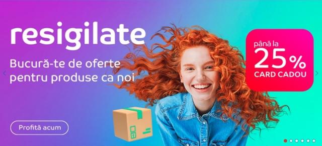 eMAG îți aduce un motiv în plus să cumperi produse resigilate în acest weekend, oferind până la 25% card cadou 