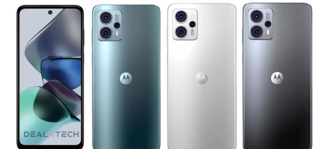 Motorola Moto G23 are designul dezvăluit de o serie de imagini scăpate pe web